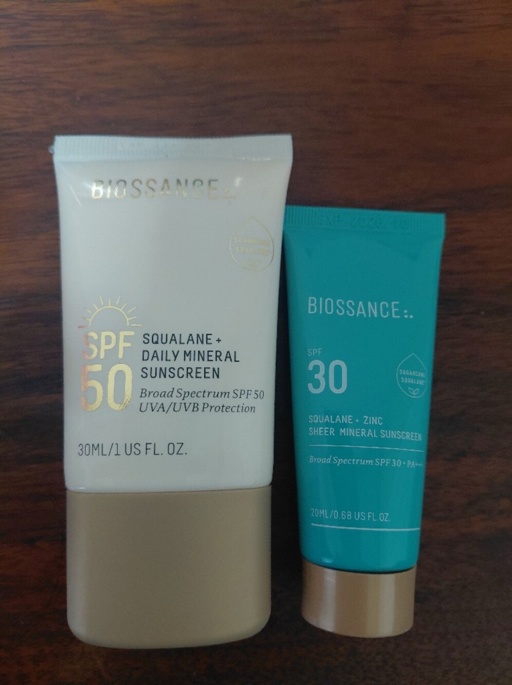 BIOSSANCE Sunscreen Duo